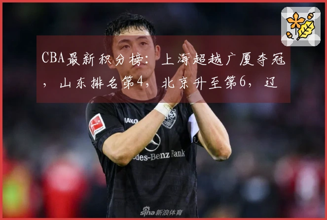 CBA最新积分榜：上海超越广厦夺冠，山东排名第4，北京升至第6，辽宁排第11